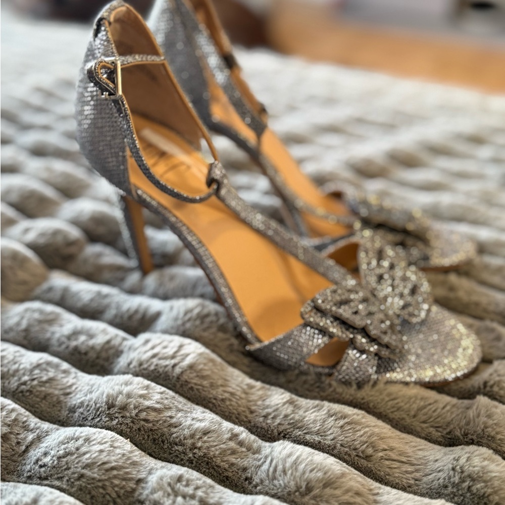 INC Rainor Butterfly T-strap Heels